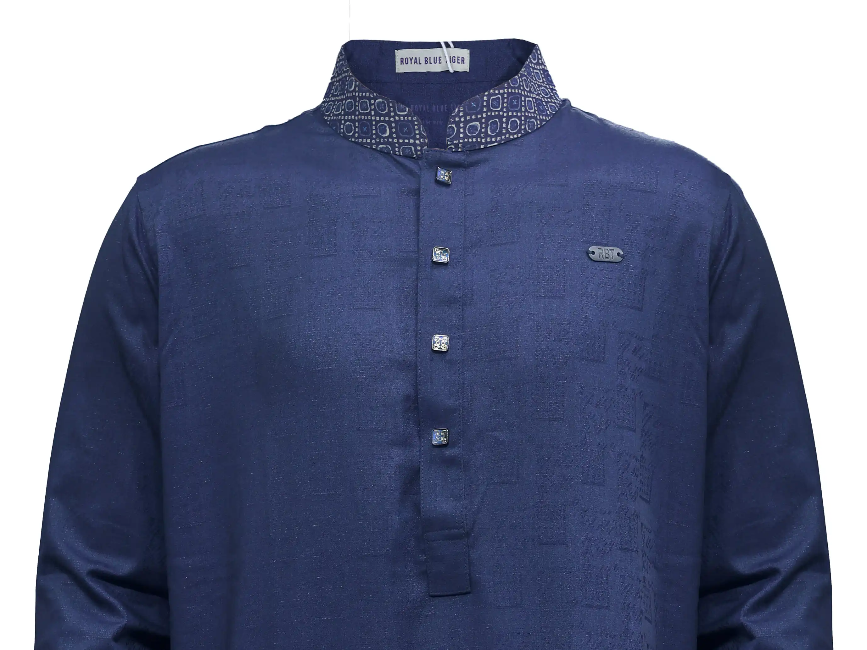 BAM JORI JKD PREMIUM BLUE PANJABI image 2