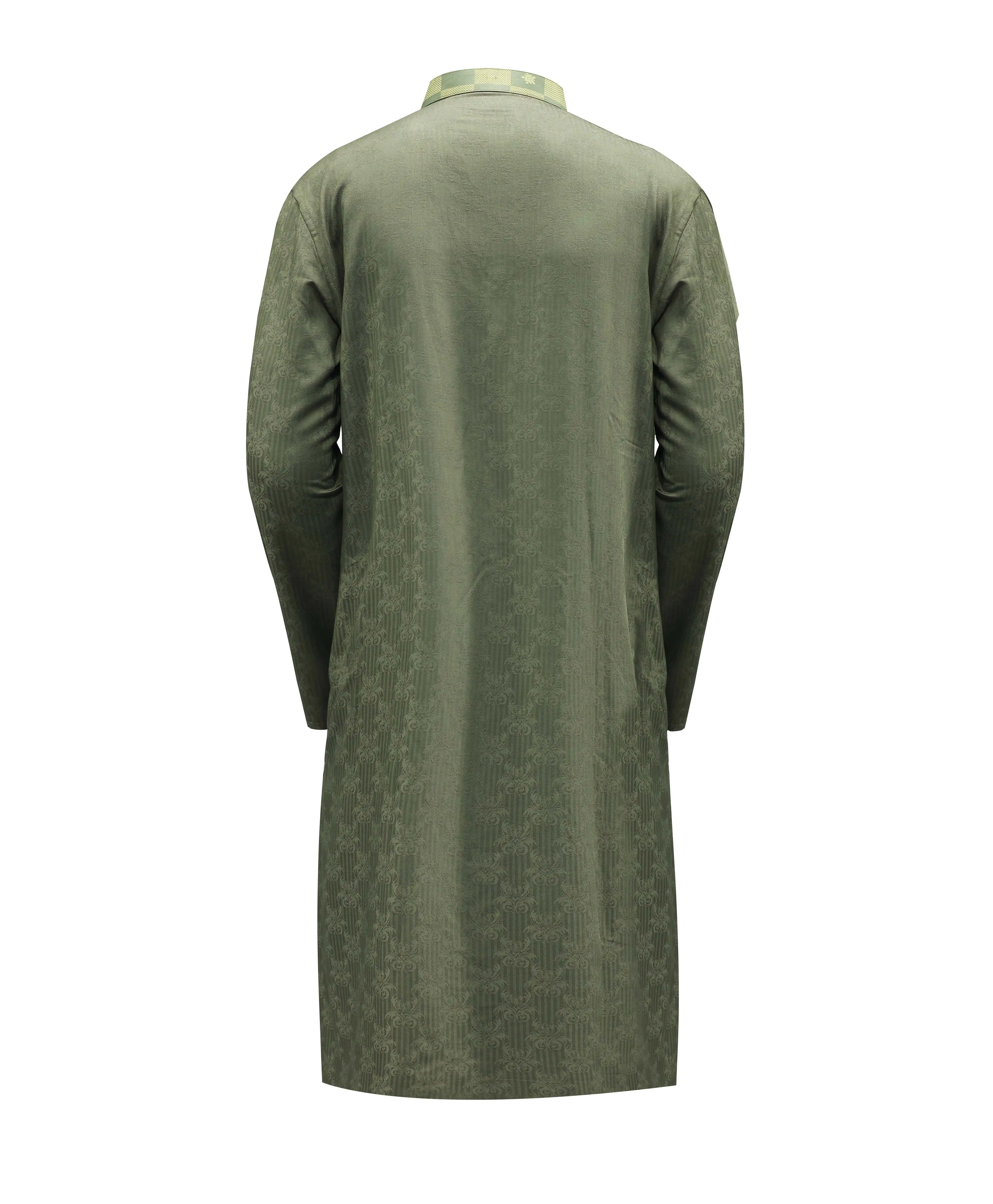 BAM JKD PREMIUM OLIVE PANJABI image 3