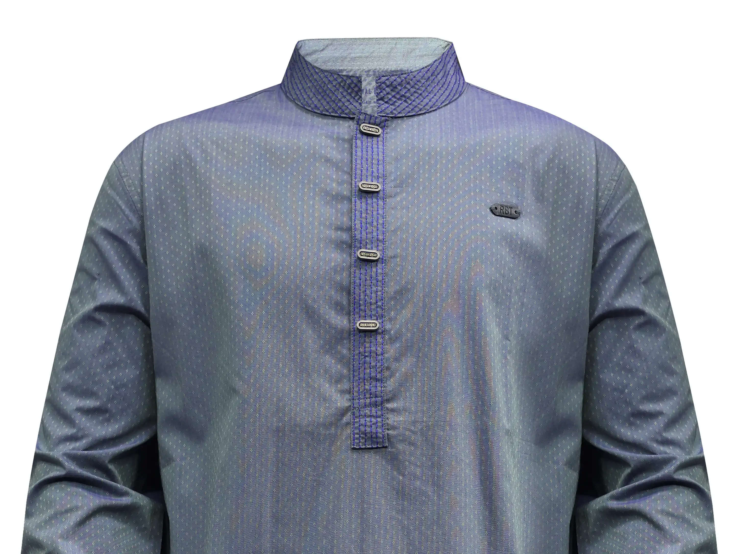TWO TONE JKD MINT COLOR PANJABI image 2