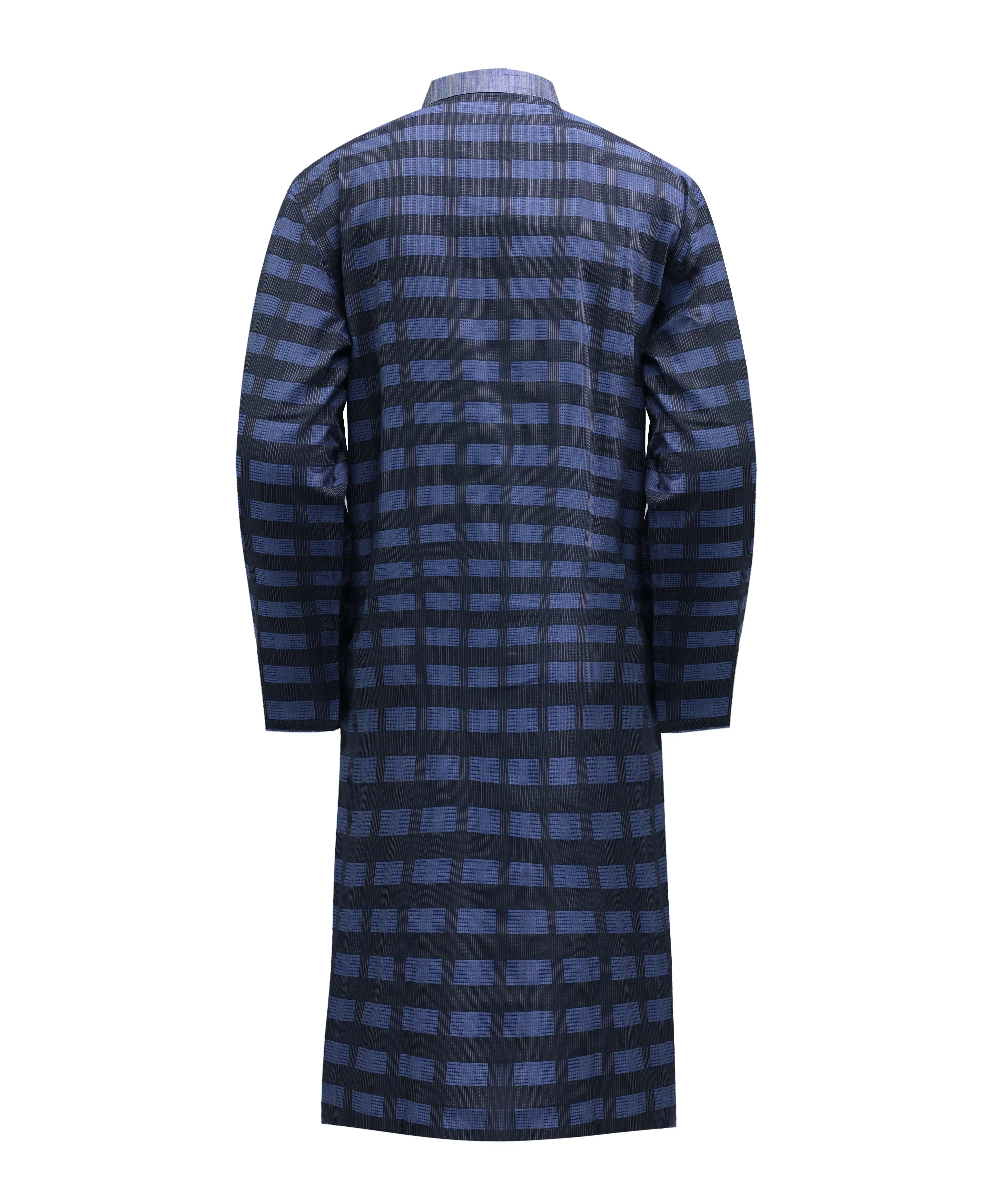 FANCY CHECK BLUE image 3
